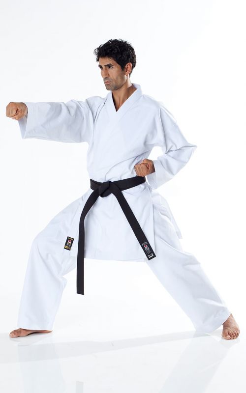 JKA Karate Gi, TOKAIDO Tsunami Gold, 14 oz. - Image 2