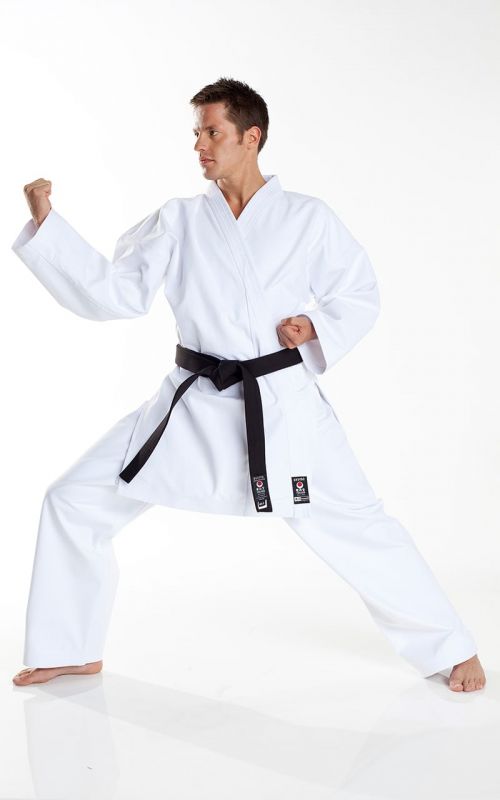 JKA Karate Gi, TOKAIDO Tsunami Silver, 12 oz. - Image 2